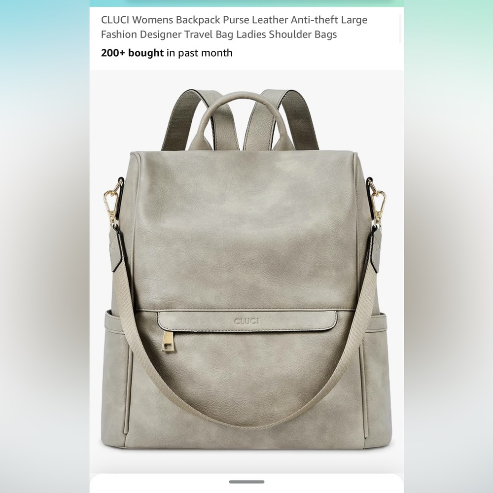 Backpack anti-theft with adjustable straps